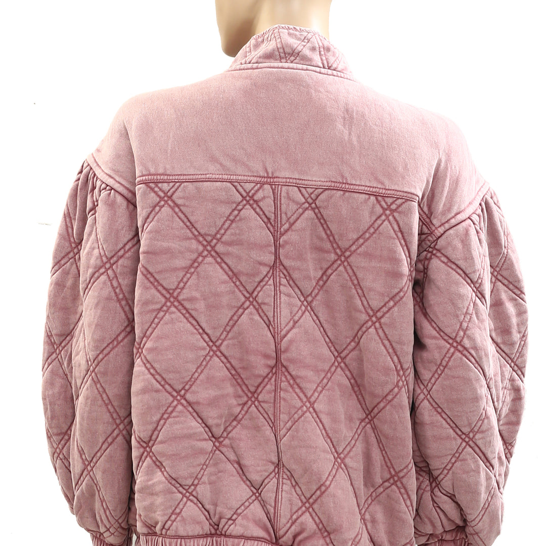 Free People Juno Quilted Jacket Top