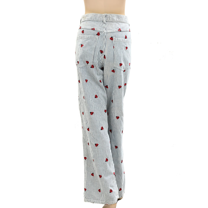Free People We The Free Bugged Out Straight-Leg Jeans Pants