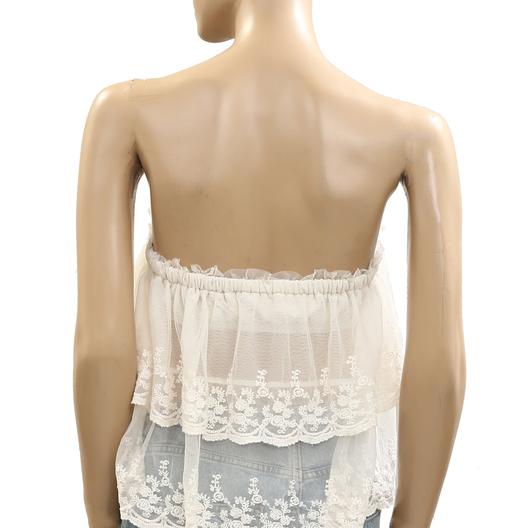 Free People Love You So Lace Tube Top