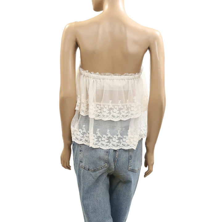 Free People Love You So Lace Tube Top