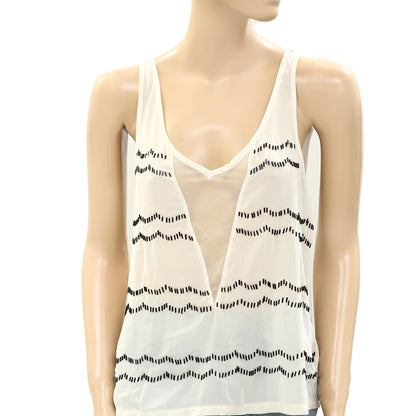Kimchi Blue Urban Outfitters Embellished Tank Blouse Top