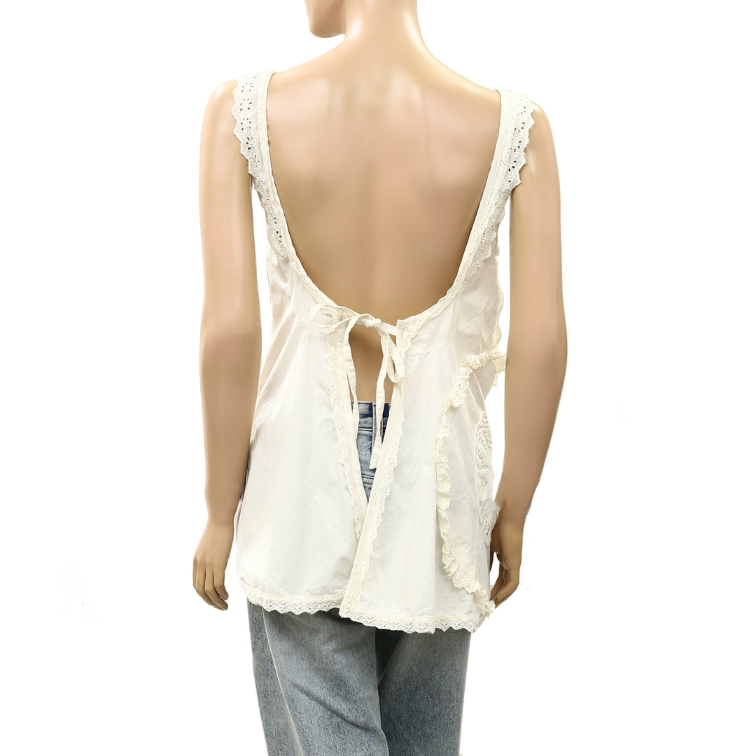 Free People Alias Crochet Tank Top