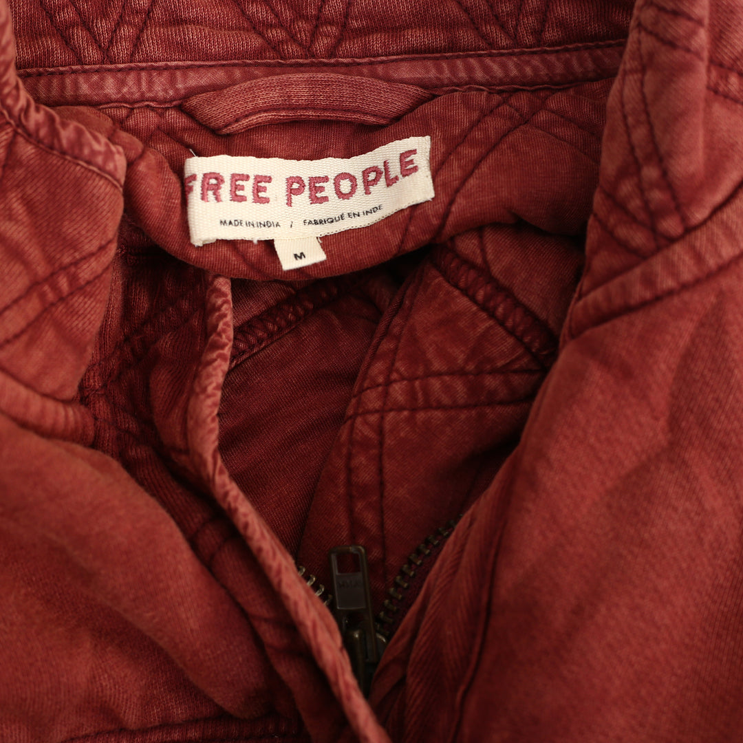 Free People Juno Quilted Jacket Top