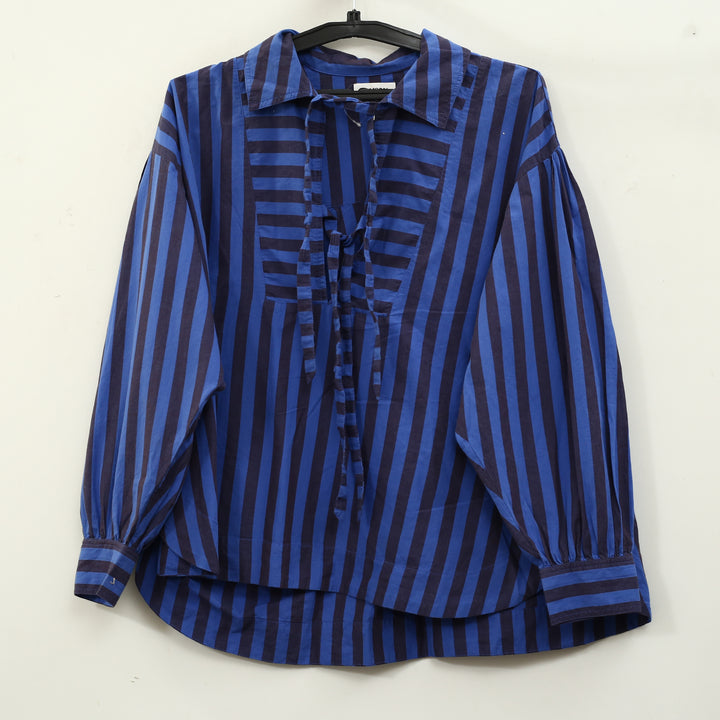 Damson Madder Anthropologie Floki Pyjama Shirt Top