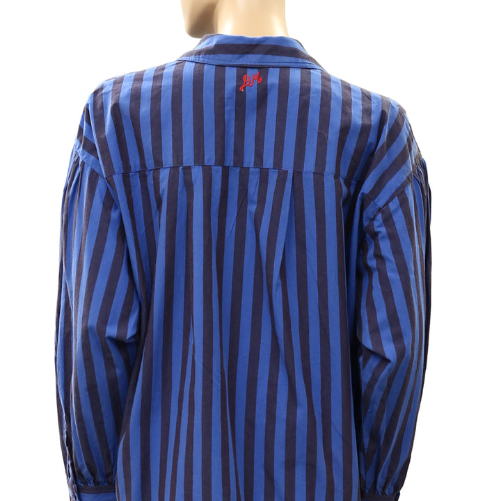 Damson Madder Anthropologie Floki Pyjama Shirt Top