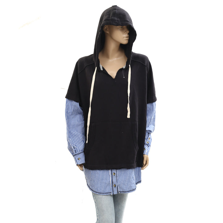 Free People We The Free Need You Twofer Hoodie Top