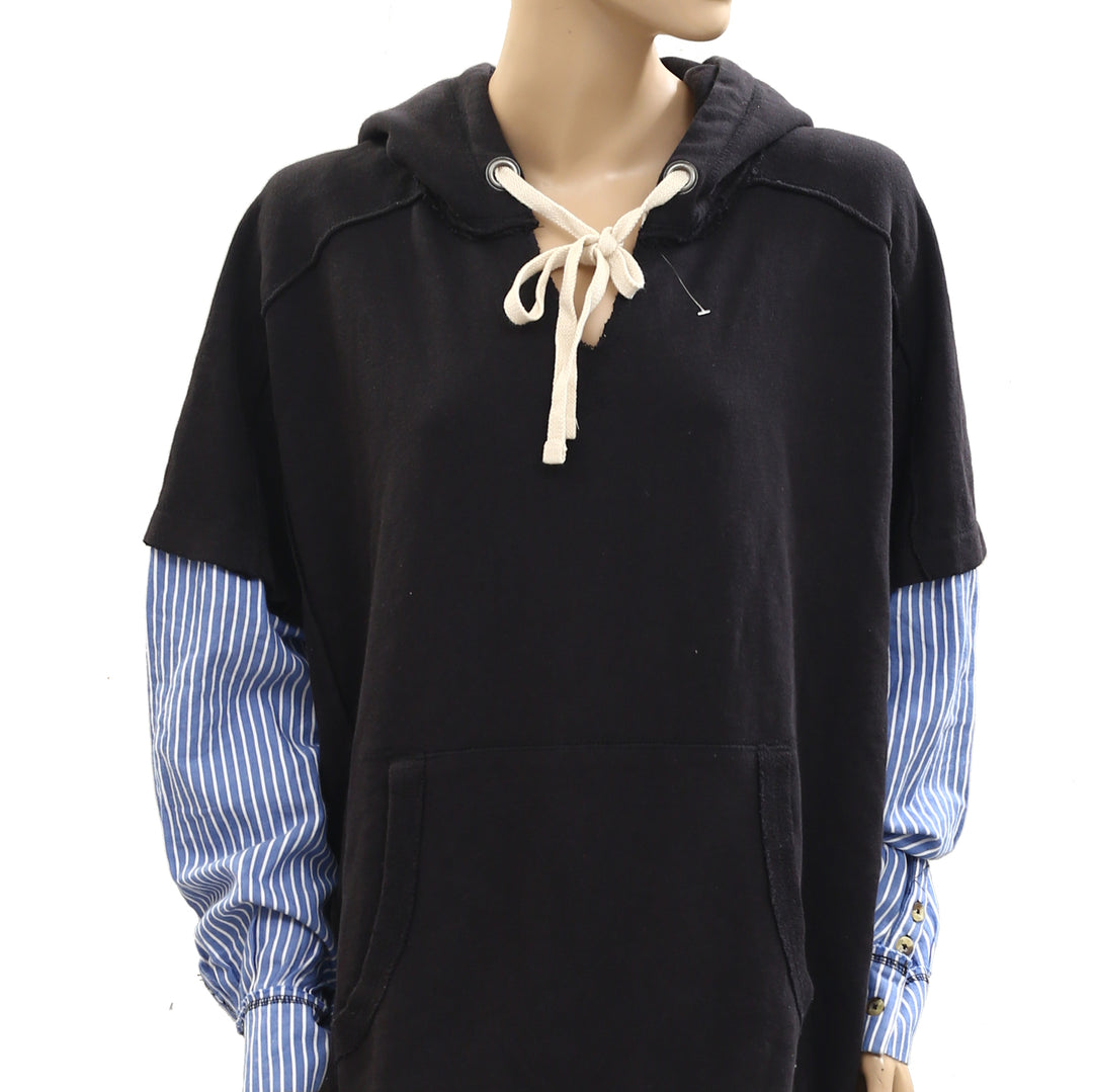 Free People We The Free Need You Twofer Hoodie Top