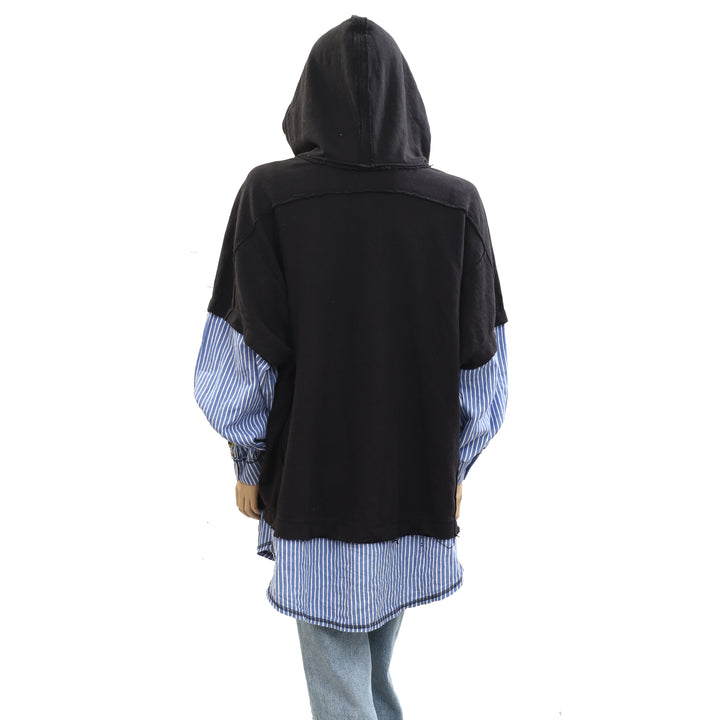 Free People We The Free Need You Twofer Hoodie Top