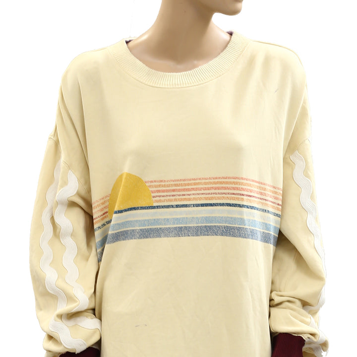 Free People Boardwalk Sweatshirt Top