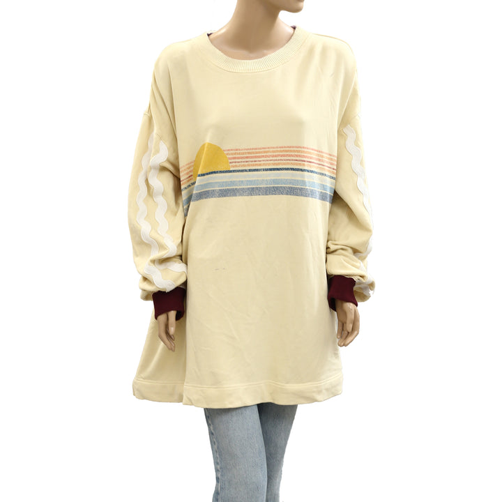 Free People Boardwalk Sweatshirt Top