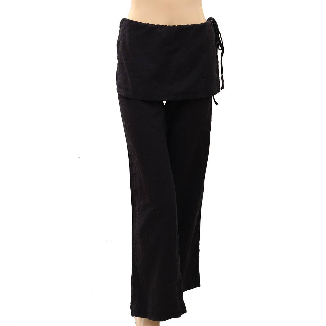 Free People Free Est Aqualuna Linen Skants