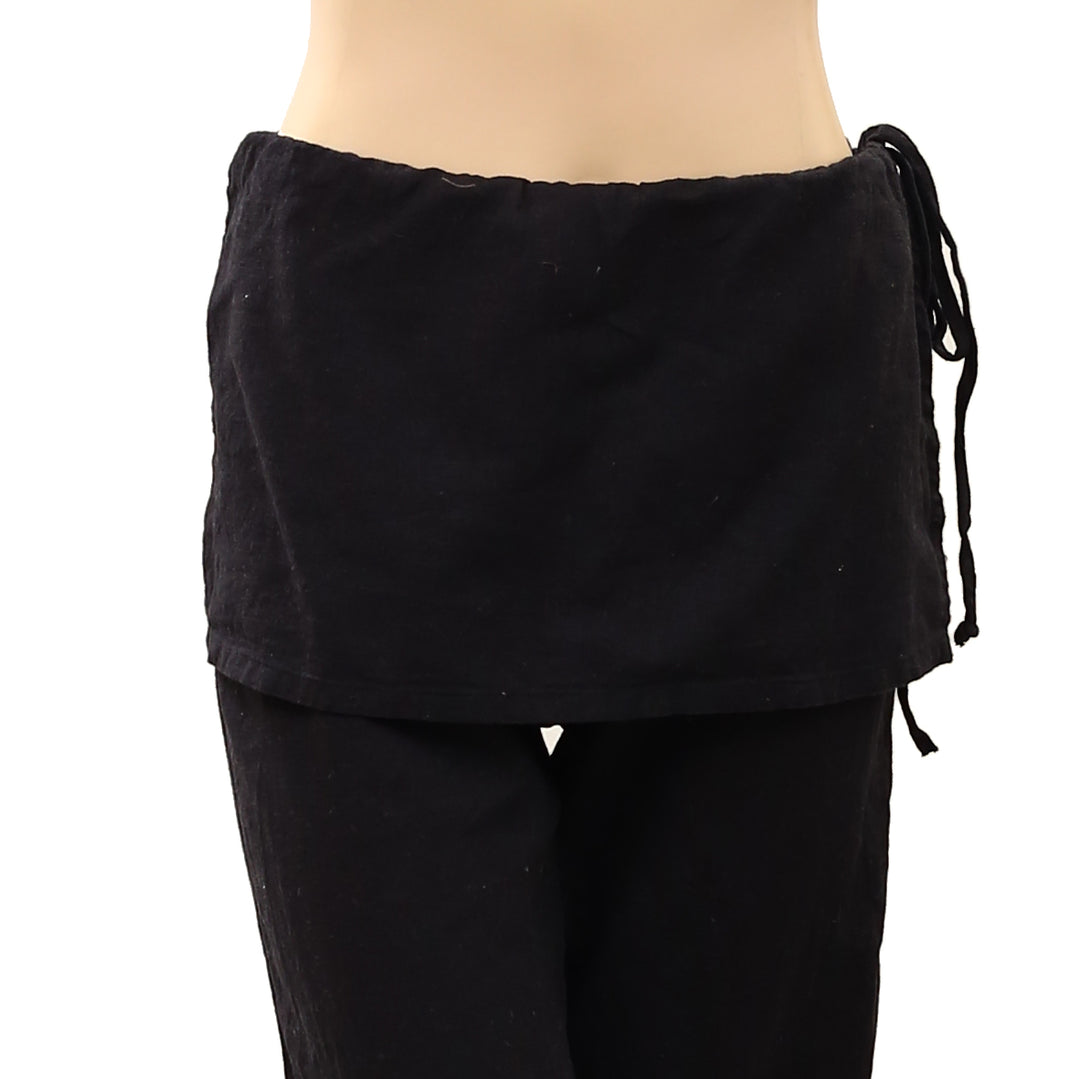 Free People Free Est Aqualuna Linen Skants