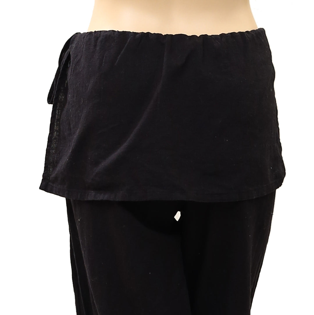 Free People Free Est Aqualuna Linen Skants