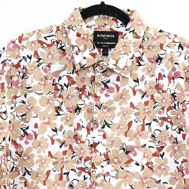 Bonobos Stretch Riviera Short Sleeve Men's Shirt