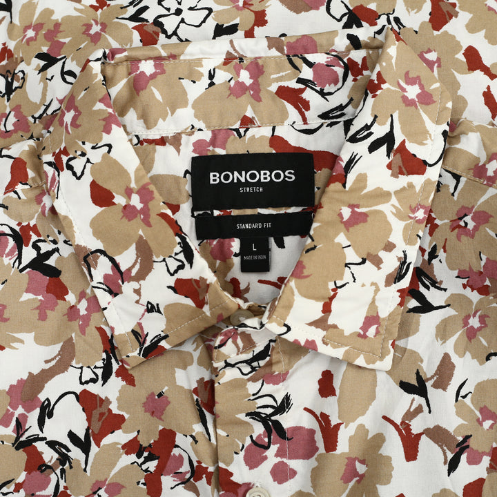 Bonobos Stretch Riviera Short Sleeve Men's Shirt