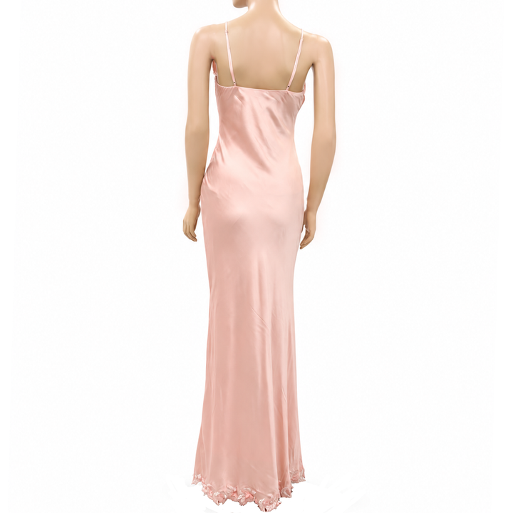 NBD Sequin Beaded Embellished Slip Maxi Dress