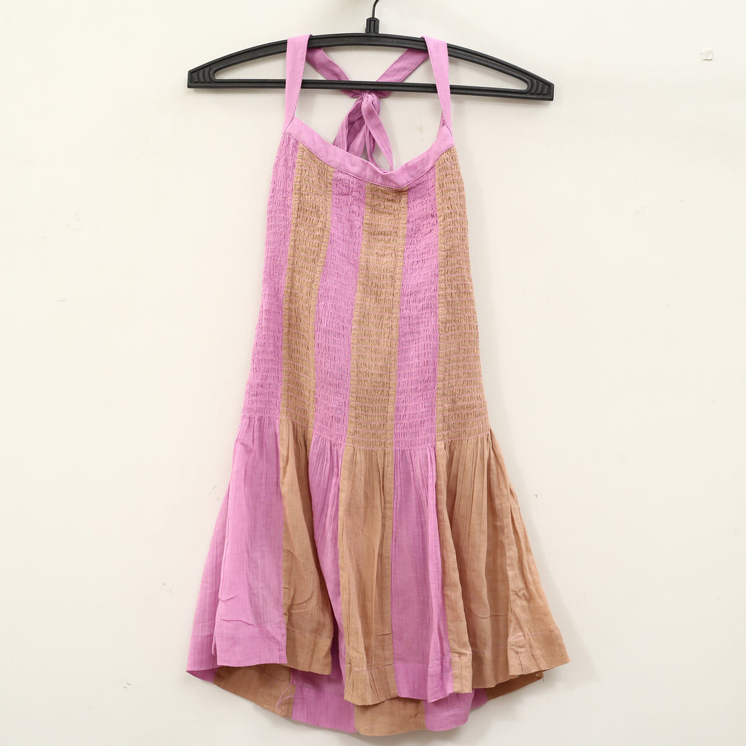 Free People Free-Est Solene Cotton Smocked Tunic Mini Dress