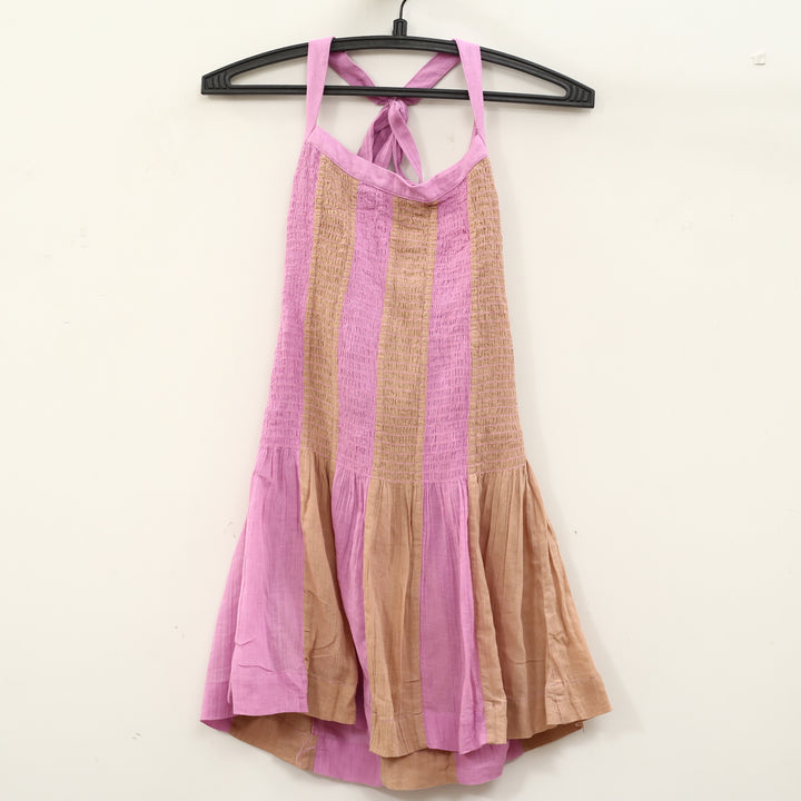 Free People Free-Est Solene Cotton Smocked Tunic Mini Dress
