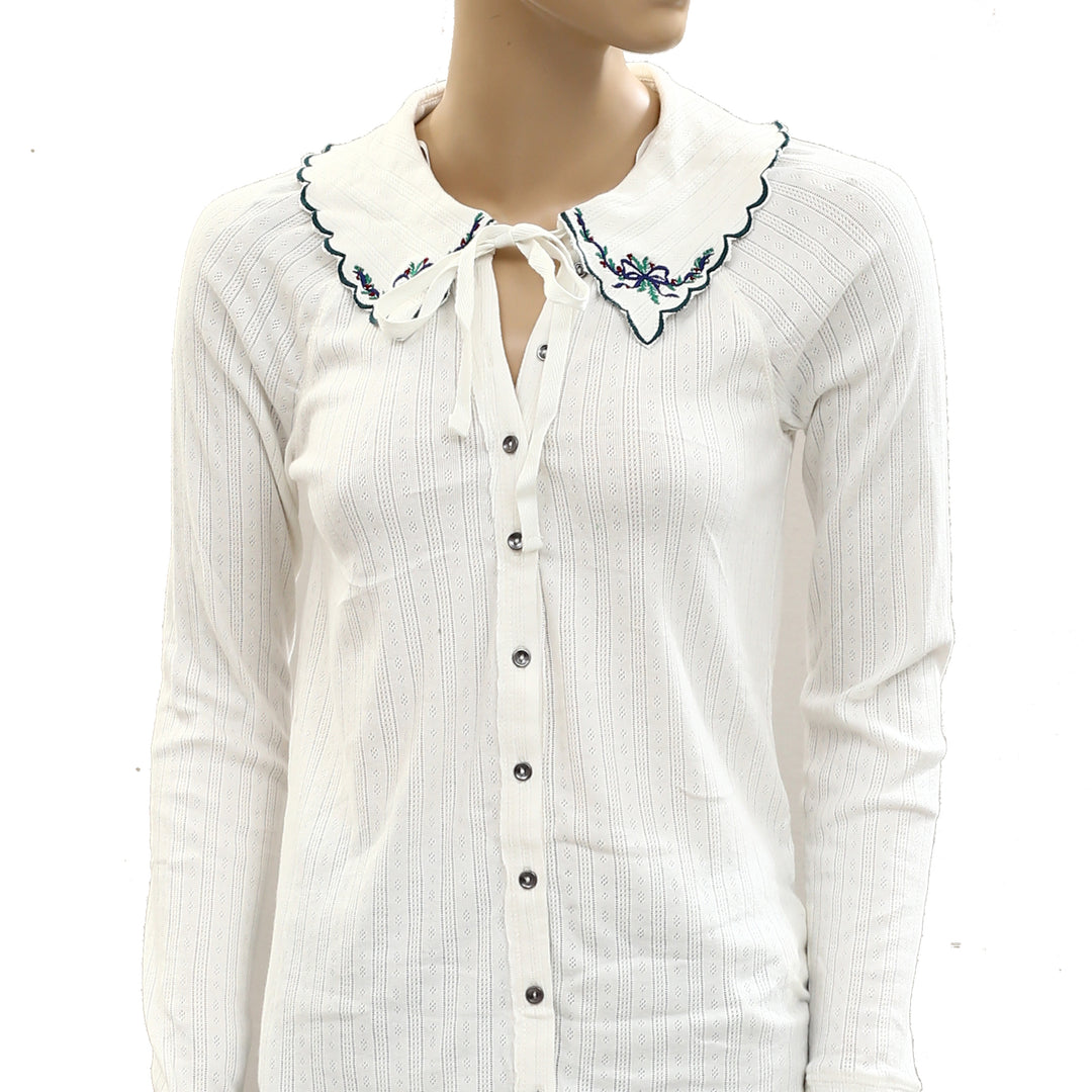 Free People Juniper Long Sleeve Cardi Top