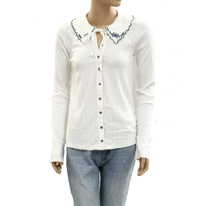 Free People Juniper Long Sleeve Cardi Top