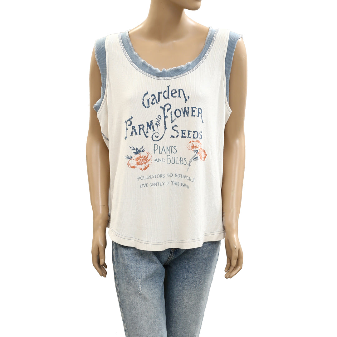 Anthropologie Pilcro Colorblock Muscle Tank Blouse Top