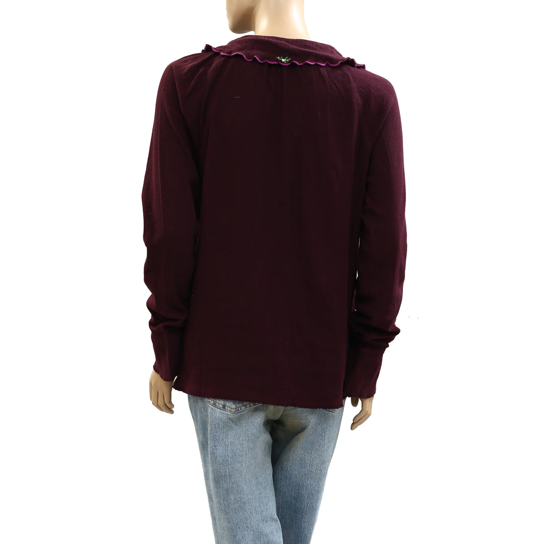 Free People Juniper Long Sleeve Cardi Top