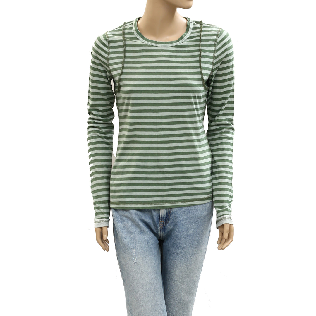 Anthropologie Pilcro The Teddy Tissue Tee Top