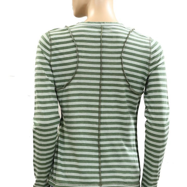 Anthropologie Pilcro The Teddy Tissue Tee Top