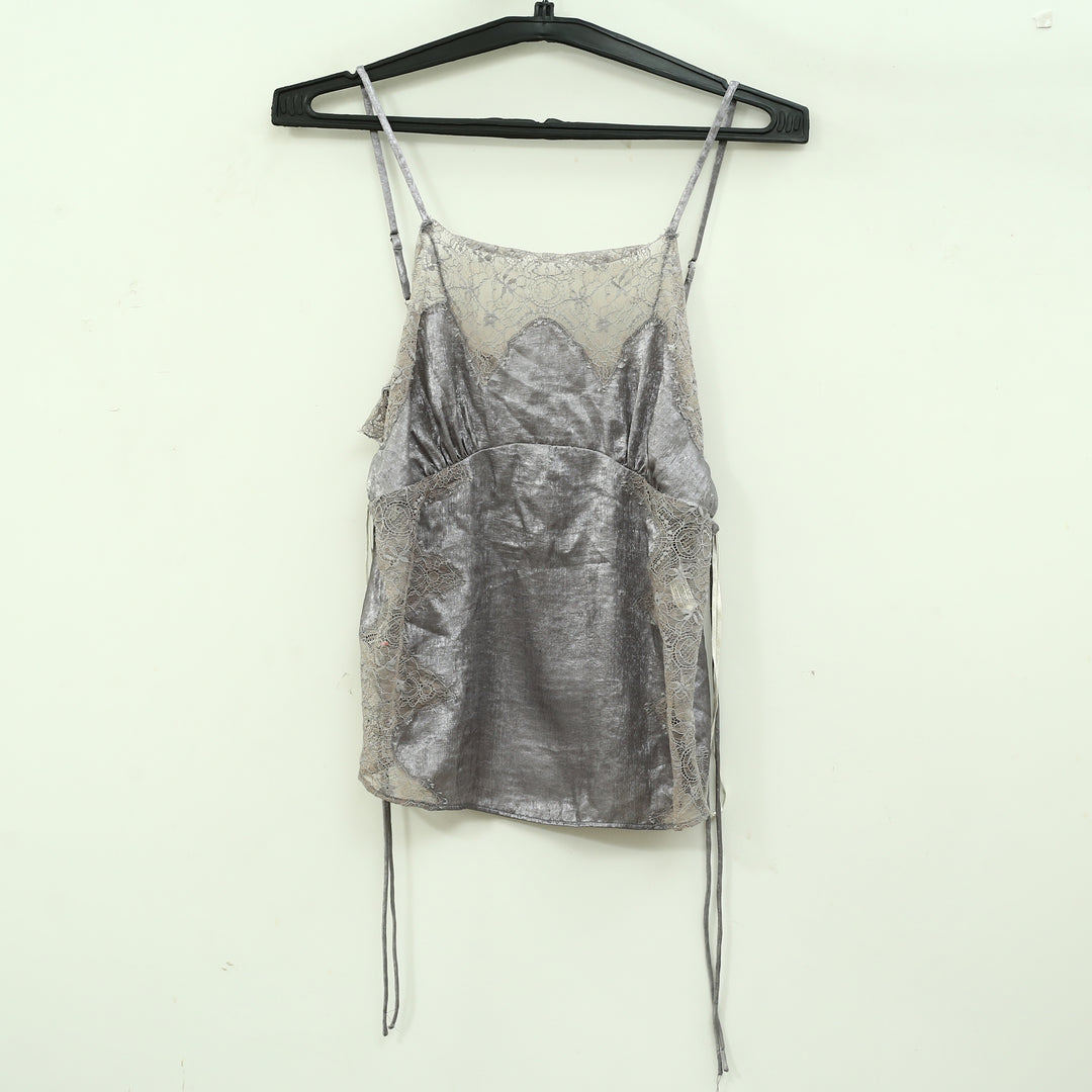Intimately Free People Shimmer On Cami Blouse Top