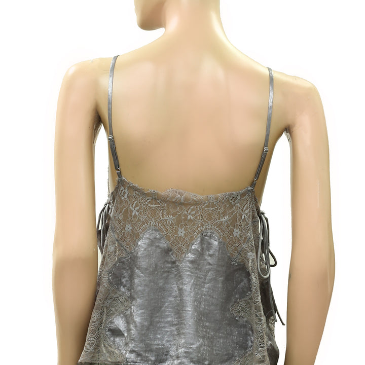 Intimately Free People Shimmer On Cami Blouse Top