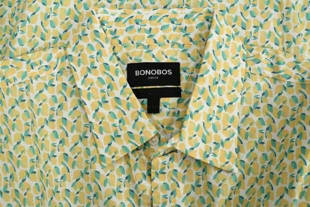 Bonobos Stretch Riviera Short Sleeve Shirt Men's