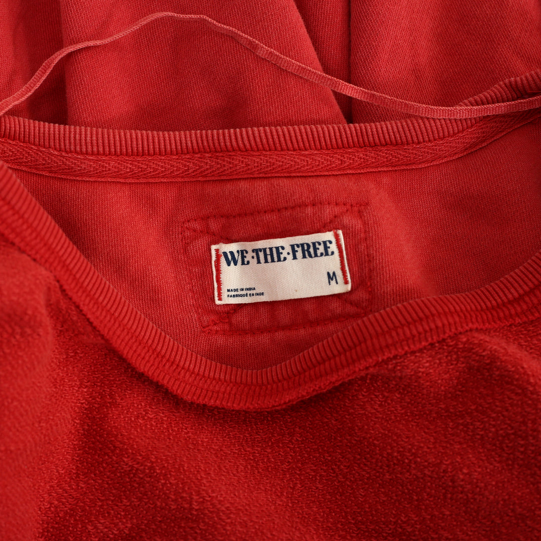 Free People We The Free Coastal Solid Crew Sweatshirt Top