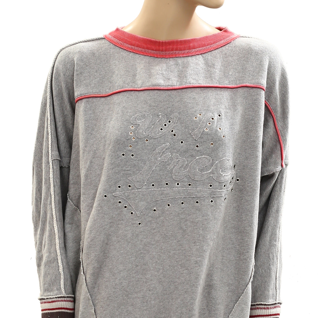 Free People We The Free Stud Pullover Top