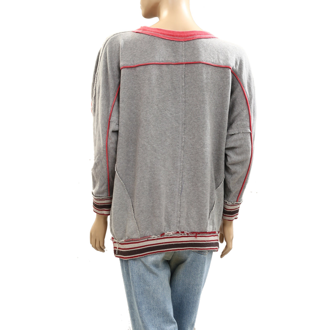 Free People We The Free Stud Pullover Top