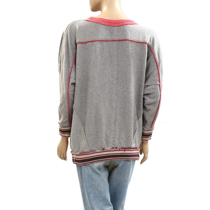 Free People We The Free Stud Pullover Top