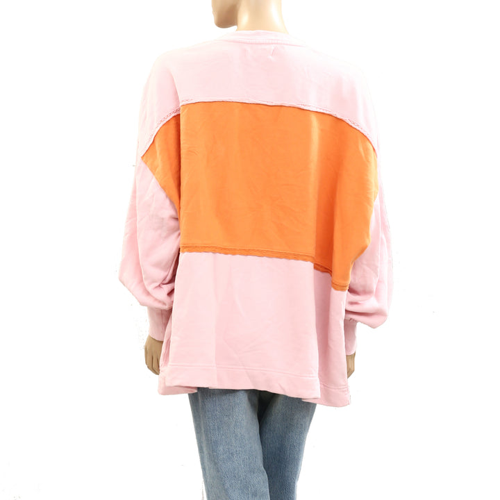 Free People Strawberry Sweatshirt Top