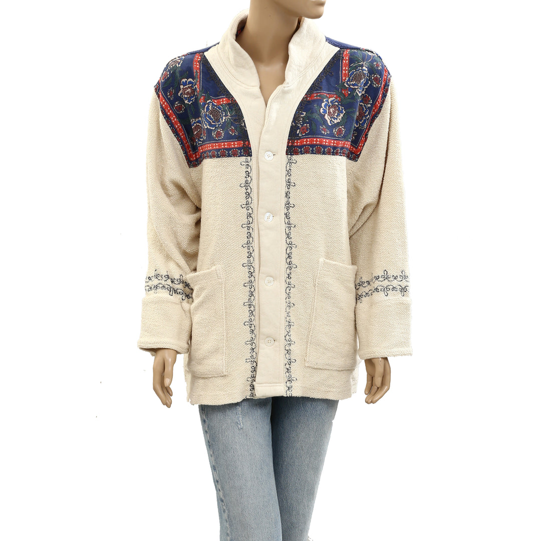 Free People Tony Long Sleeve Cardi Top