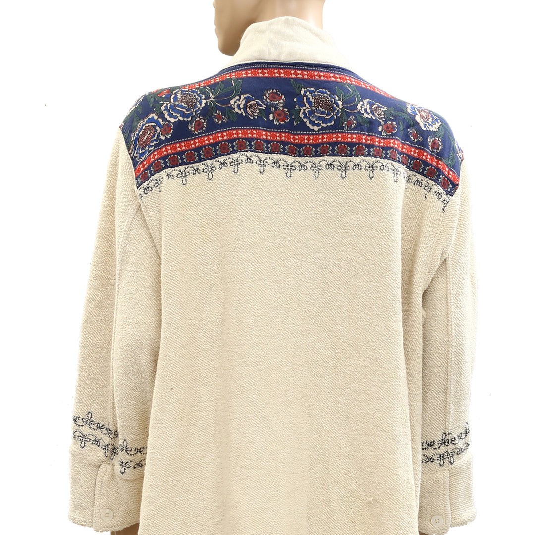 Free People Tony Long Sleeve Cardi Top