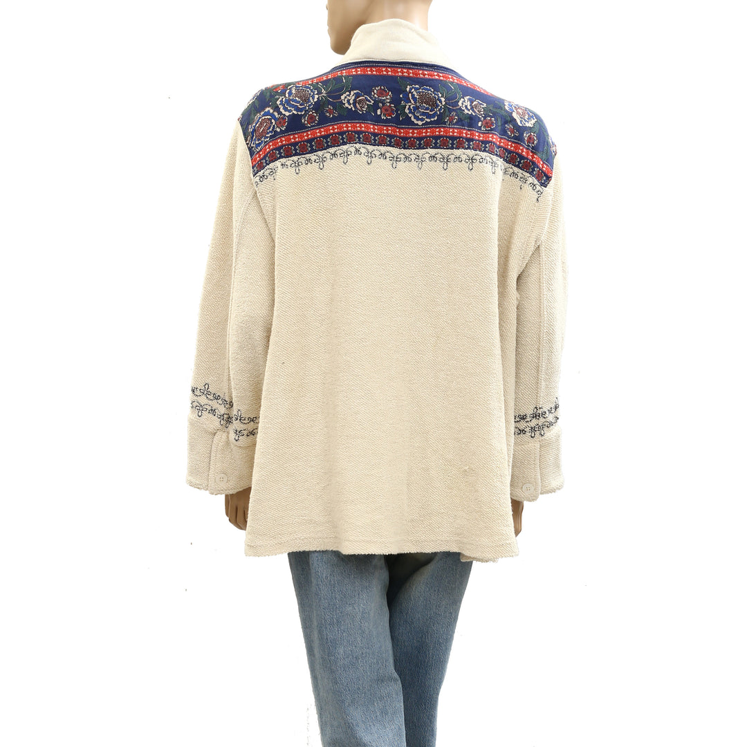 Free People Tony Long Sleeve Cardi Top