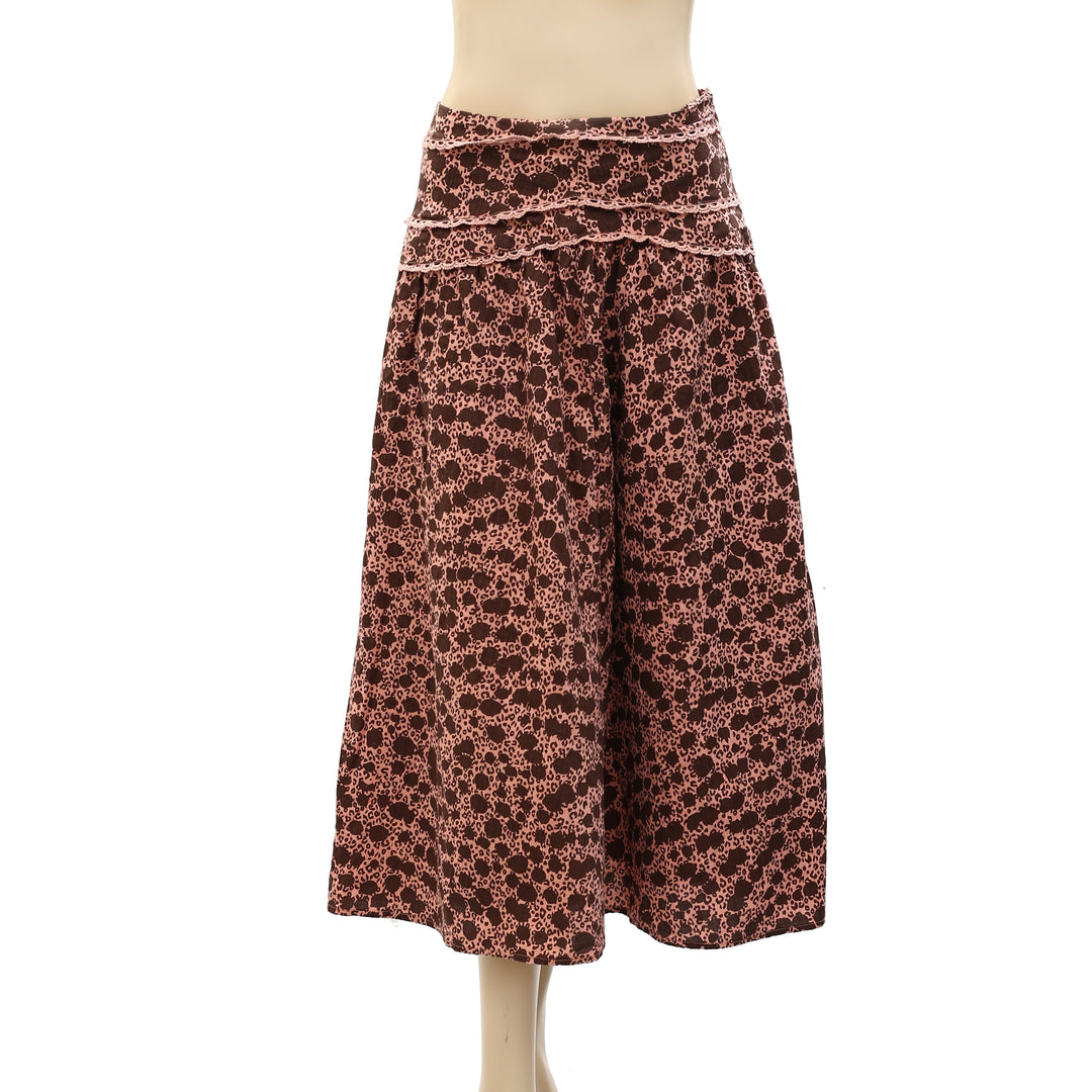 By Anthropologie Midi Skirt