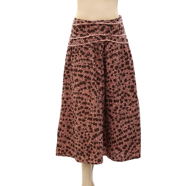 By Anthropologie Midi Skirt