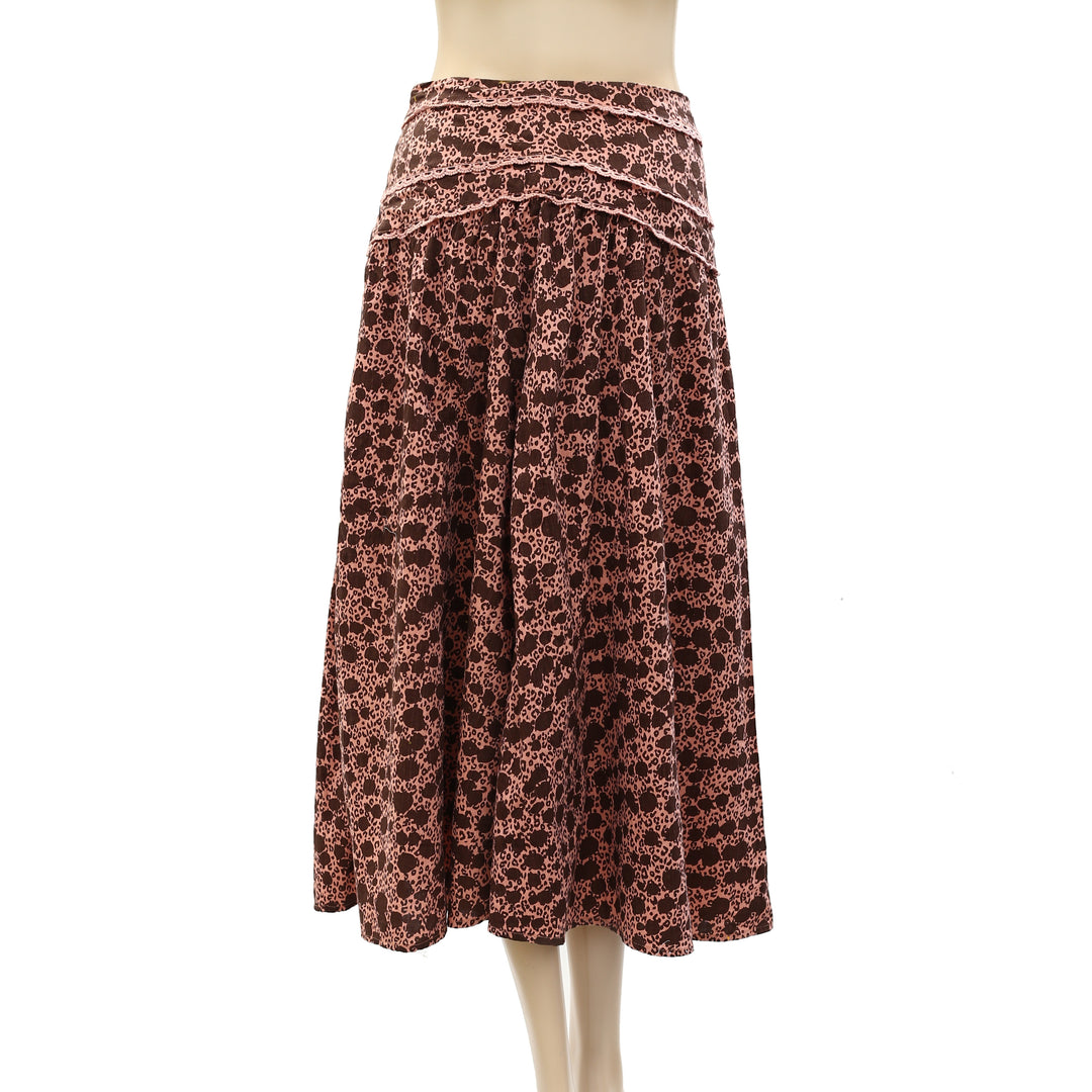 By Anthropologie Midi Skirt