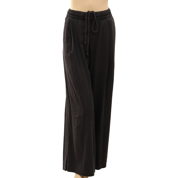 Free People Women's Tidal Moon Low-Rise Pull-On Trouser Pants