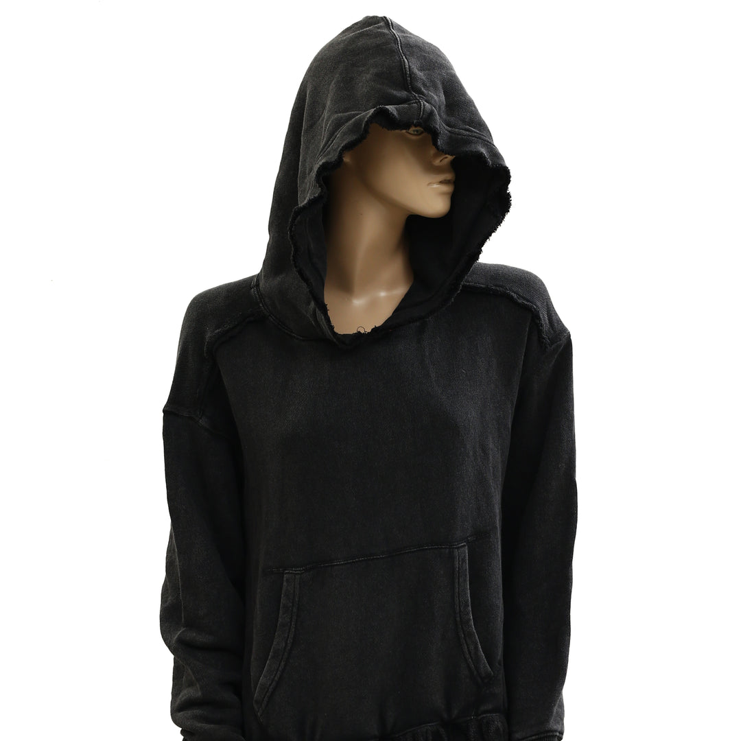 Free People Rainy Day Hoodie Mini Dress