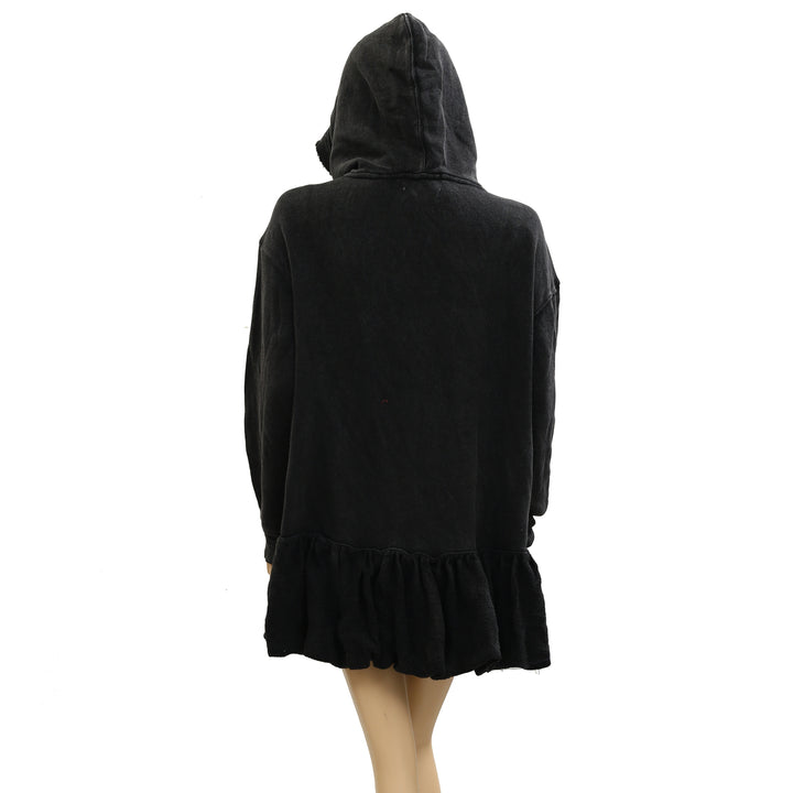 Free People Rainy Day Hoodie Mini Dress