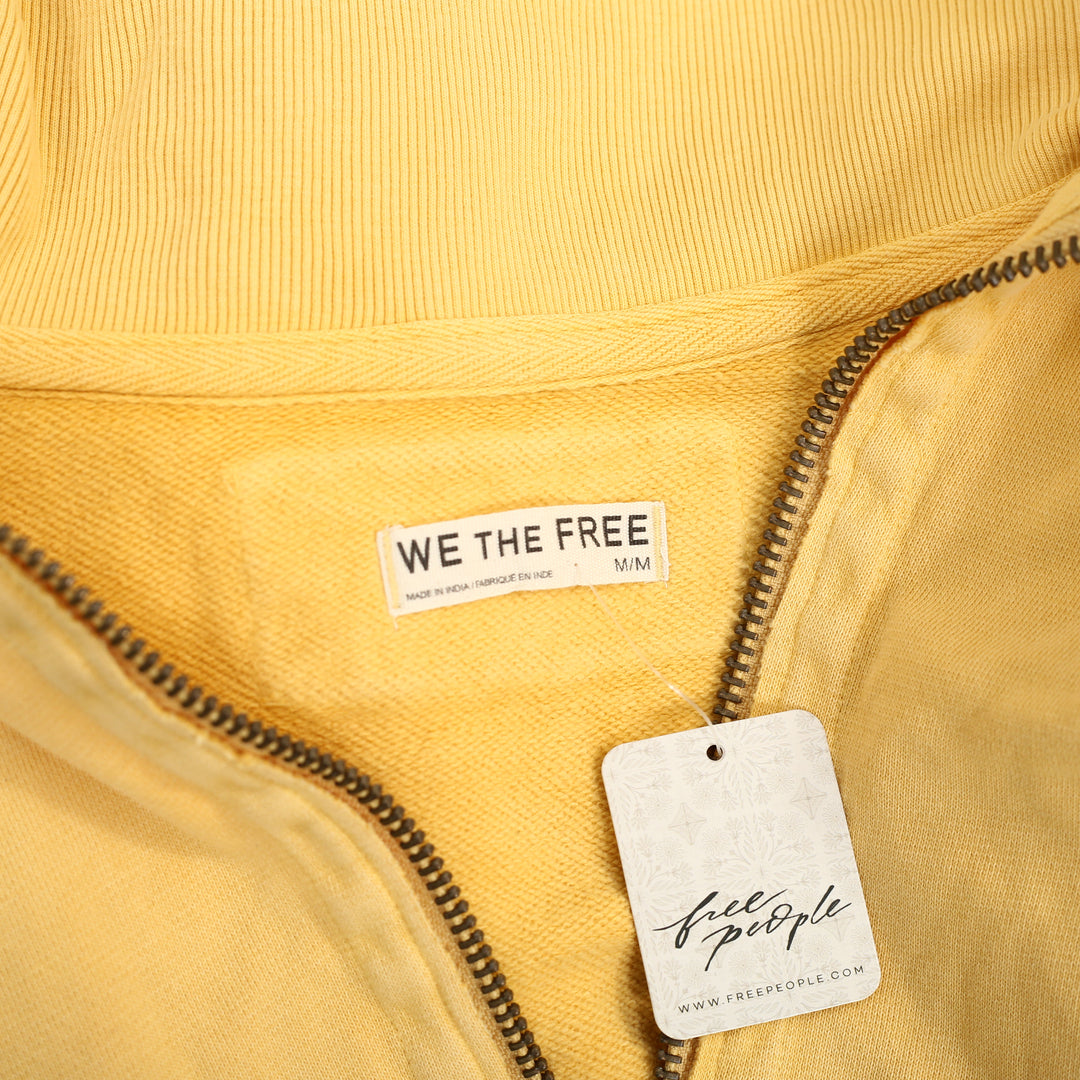 Free People We The Free Parker Half-Zip Pullover Sweatshirt
