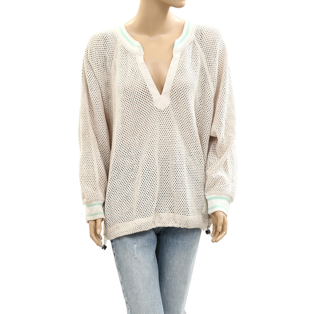 Free People FP Movement Tailgate Layer Blouse Top