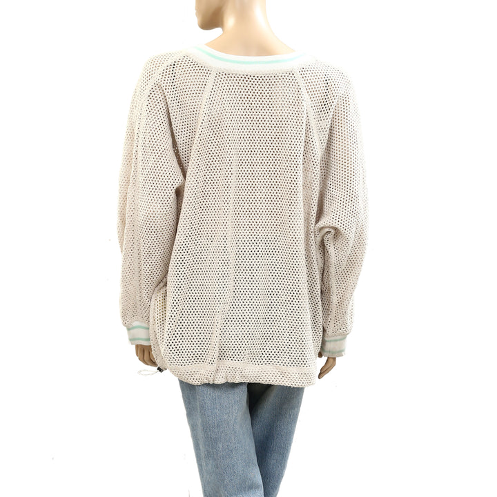 Free People FP Movement Tailgate Layer Blouse Top