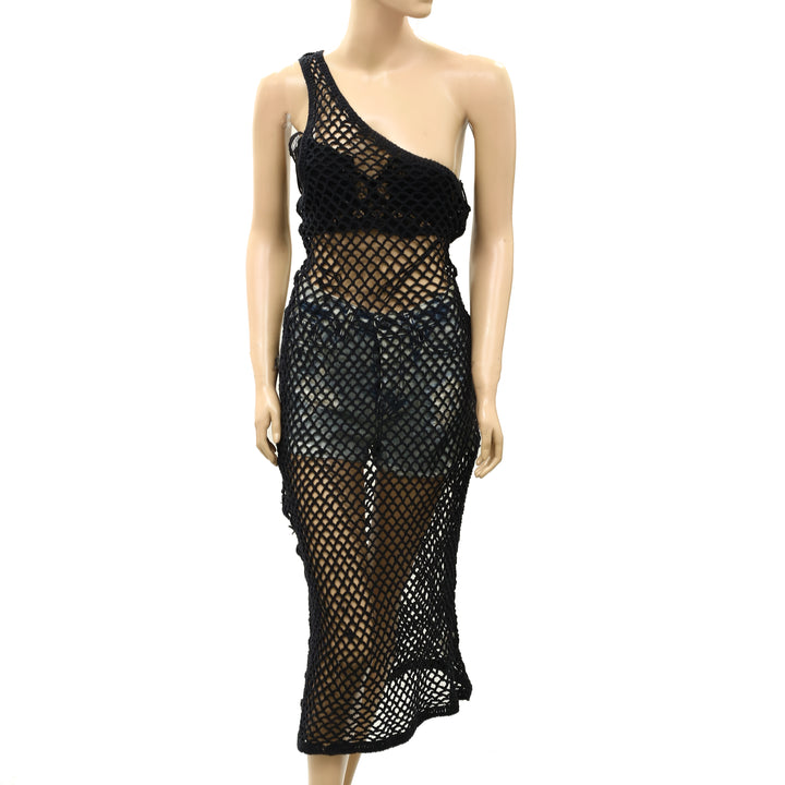 Free People FP Beach Catch Me Fauxchet Midi Dress