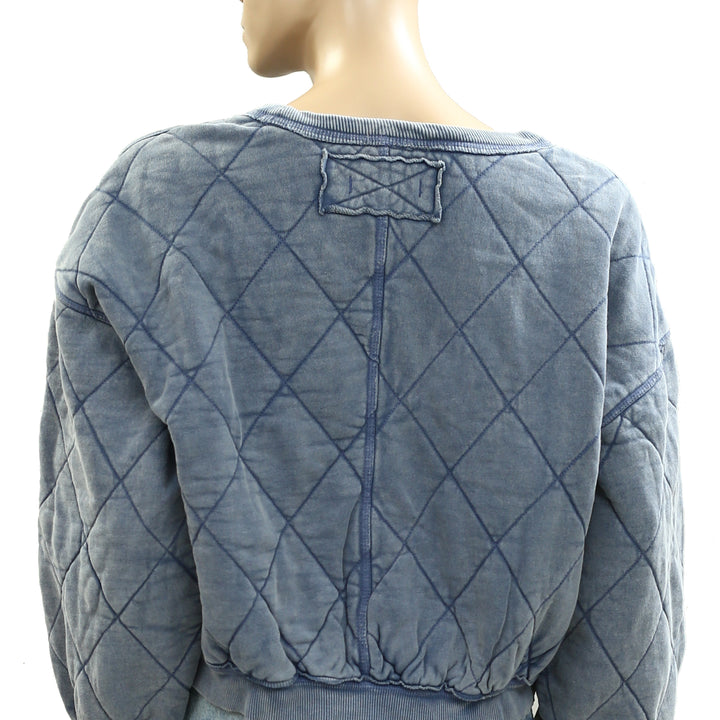 Free People We The Free Mirage Pullover Sweatshirt Top